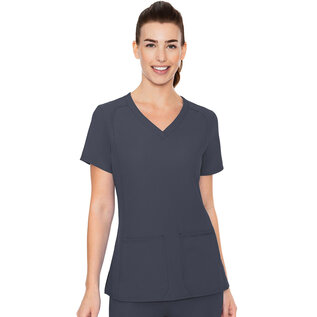 Med Couture  Women's Side Pocket Top 2468