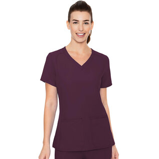 Med Couture  Women's Side Pocket Top 2468