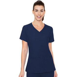 Med Couture  Women's Side Pocket Top 2468