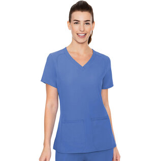 Med Couture  Women's Side Pocket Top 2468