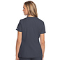 Med Couture  Zip Front Henley Top 609