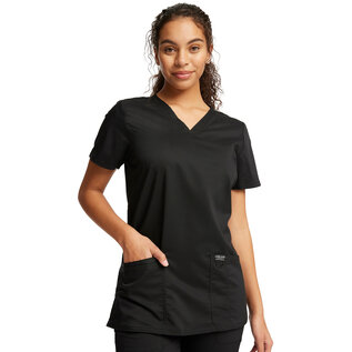 Cherokee WW Revolution V-Neck Top WW620