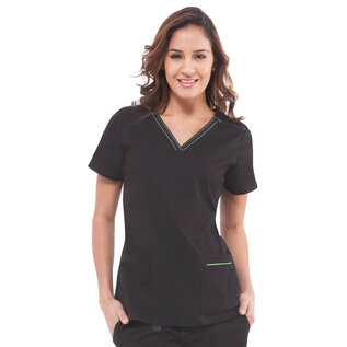 Healing Hands CLEARANCE Women's Green Label Amber Top 2255