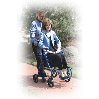 Drive Medical Duet Rollator Transport Chair