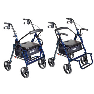 Drive Medical Duet Rollator Transport Chair