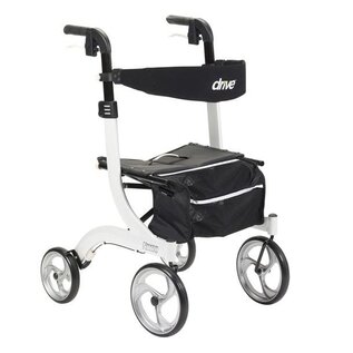 Drive Medical Nitro Aluminum Rollator Frame 10"