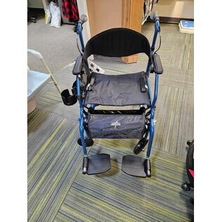Medline Translator Rollator/Transport Chair 18" Seat