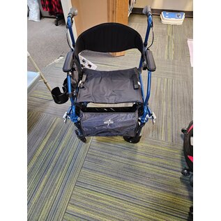 Medline Translator Rollator/Transport Chair 18" Seat