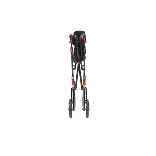 Drive Medical Nitro Euro Style 4-Wheel Heavy Duty Rollator  Black