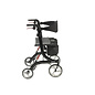 Drive Medical Nitro Euro Style 4-Wheel Heavy Duty Rollator  Black