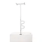 Stander Stander Bathtub Security Pole & Curve Grab Bar White