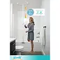 Stander Stander Bathtub Security Pole & Curve Grab Bar White