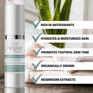 NAYSA Collagen + Retinoid Cream with Mushroom