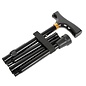 Medline Aluminum Folding T-Handle Cane Black