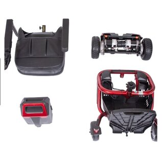 Golden Lite Rider Envy Transportable Power Wheel Chair GP162R