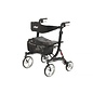 Drive Medical Nitro Euro Style 4-Wheel Heavy Duty Rollator  Black