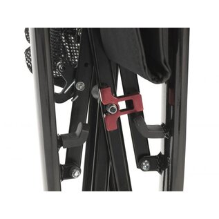 Drive Medical Nitro Euro Style 4-Wheel Heavy Duty Rollator  Black