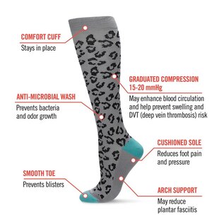 memoi Wellfit Compression Sock 15-20 mmHg