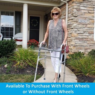 Probasics Aluminum Adult 2 button Walker
