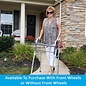 Probasics Aluminum Adult 2 button Walker