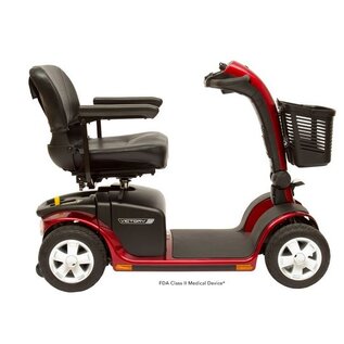 Pride Mobility Victory 10 4 Wheel Scooter Red