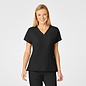 WonderWink Wink W123 Women's Flex Back Stylized V-Neck Scrub Top 6555