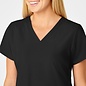 WonderWink Wink W123 Women's Flex Back Stylized V-Neck Scrub Top 6555