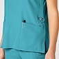 WonderWink Wink W123 Women's Flex Back Stylized V-Neck Scrub Top 6555