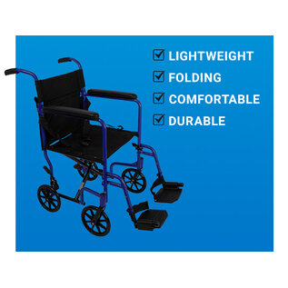 Probasics Aluminum Transport Chair