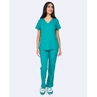 Studio by Zavate Women's Focus V-Neck Top 1165