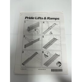 Pride Mobility Used Pride Lifts and Ramps Manual