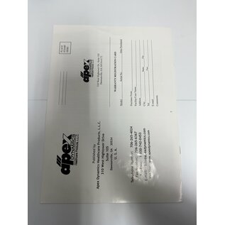 APEXLIFT Used Owner's Manual for APEXLIFT Windsor Chair Lift