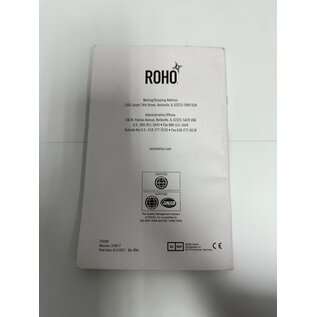 Roho Used ROHO Dry Floatation Wheelchair Cushions Operation Manual