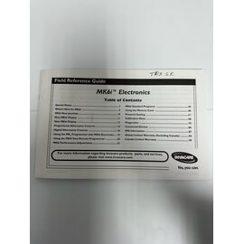 Invacare Invacare Owner's Manual for MK6i Electronics