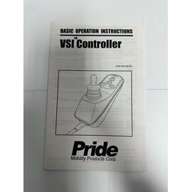 Pride Mobility Pride VSI Controller Manual