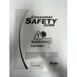 Pride Mobility Used Pride INFMANU3992 Consumer Safety Guide
