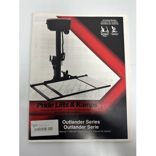 Pride Mobility Pride Outlander Series Owner's Manual