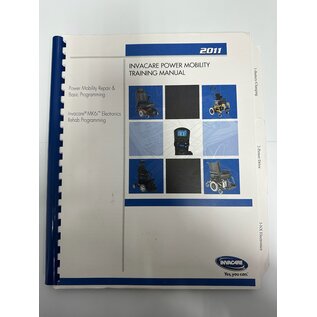 Invacare Invacare 2011 Power Mobility Training Manual