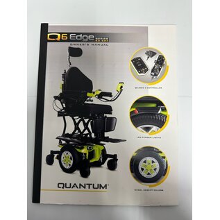 Pride Mobility Quantum Q6 Edge Series 2.0/2.0X Owners Manual