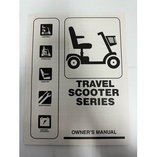 Pride Mobility Pride Travel Scooter Owners Manual