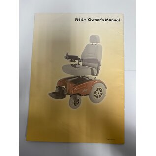 Dalton Medical Used Owner's Manual for Dalton R14+ Power Wheelchairs