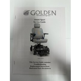 Golden Golden Alante Sport Service Guide manual