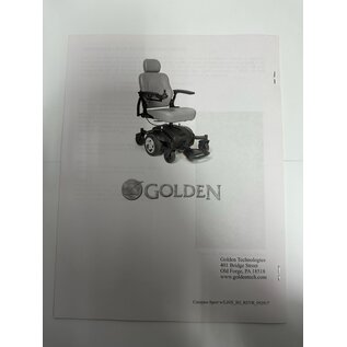 Golden Golden Compass Sport Service Guide Manual