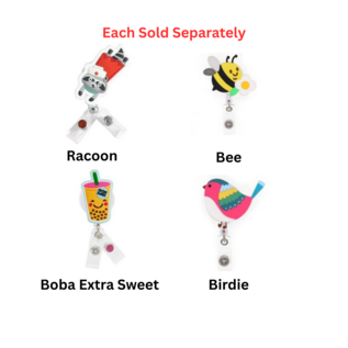 Jellies Retractable ID Holders