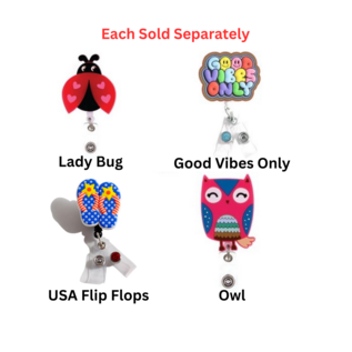 Jellies Retractable ID Holders