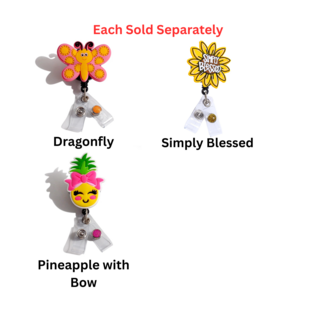 Jellies Retractable ID Holders