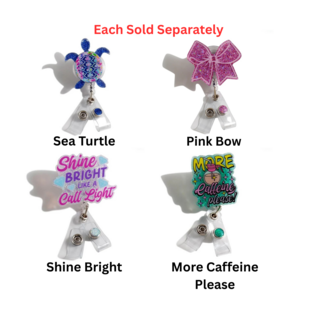 Glitterific Badge Reel