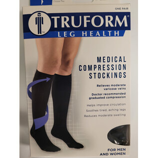 Truform Truform Below Knee Closed Toe 20-30mmHg 8865