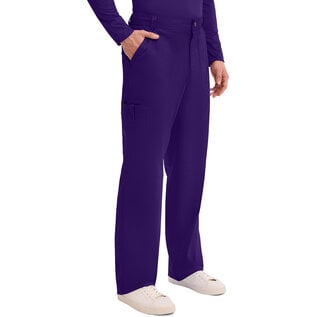 Cherokee WW Revolution Men's Fly Front Pant WW140 Grape 2X