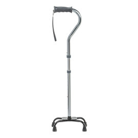 Drive Medical Folding Quad Cane - Charcoal